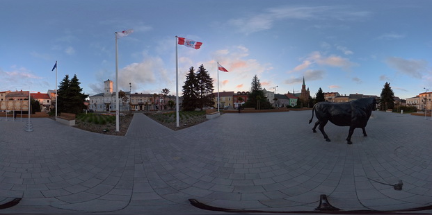 Turek - centrum - Ratusz - Muzeum - Tur - osmo 360 6